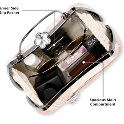 Luxury Textured Leather Sling Bag for Women - Trendy Small Crossbody Handbag with Designer Gold Chain & "H" Buckle