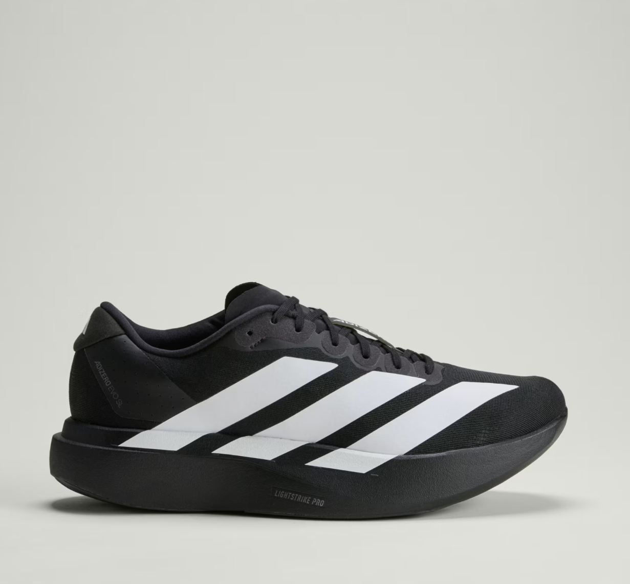 Adidas Adizero Evo SL Running Shoes - Core Black/Cloud White (Premium Edition)