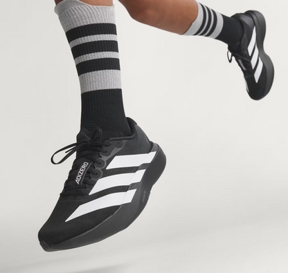 Adidas Adizero Evo SL Running Shoes - Core Black/Cloud White (Premium Edition)