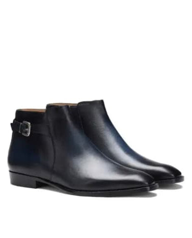 Chelsea boot black leather high quality leather