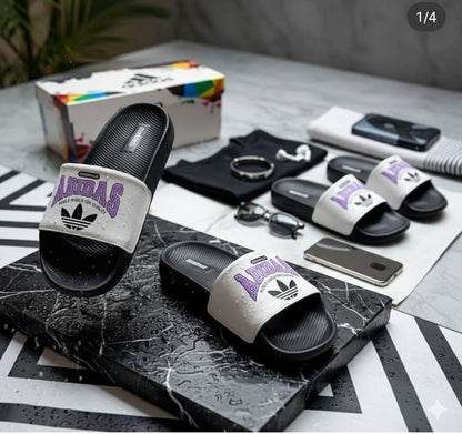 Premium Adidas Graphic Slides - Comfortable Summer Footwear