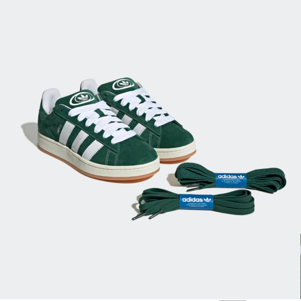 Adidas Originals Campus 00s - Collegiate Green Iconic Sneakers