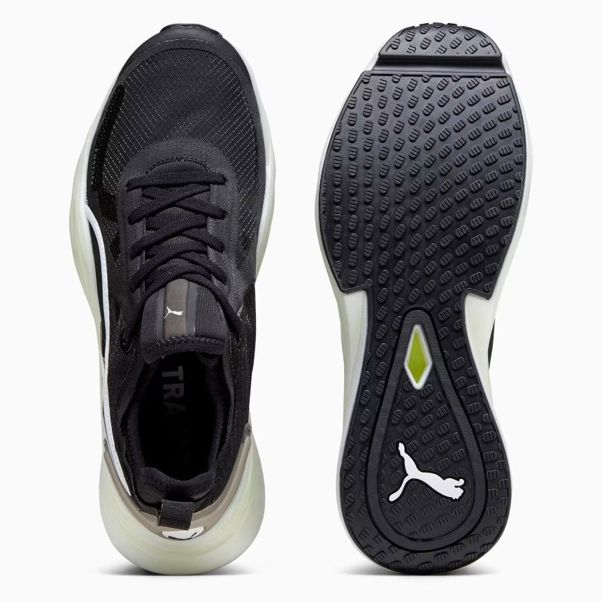 Puma Nitro Squad Black & White - Professional Gym & Running Shoes
