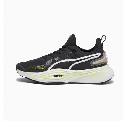 Puma Nitro Squad Black & White - Professional Gym & Running Shoes